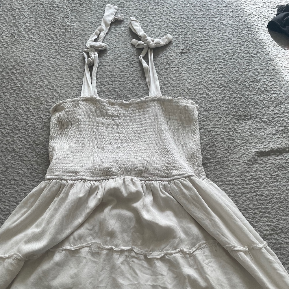 ZESICA Women's Spaghetti Strap Square Neck Dress